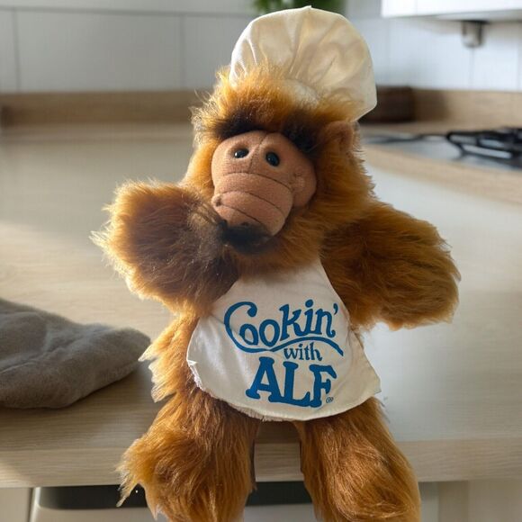 Vintage Hand Puppet Cookin With Alf Burger King Promo 11" 1988 - Picture 1 of 11